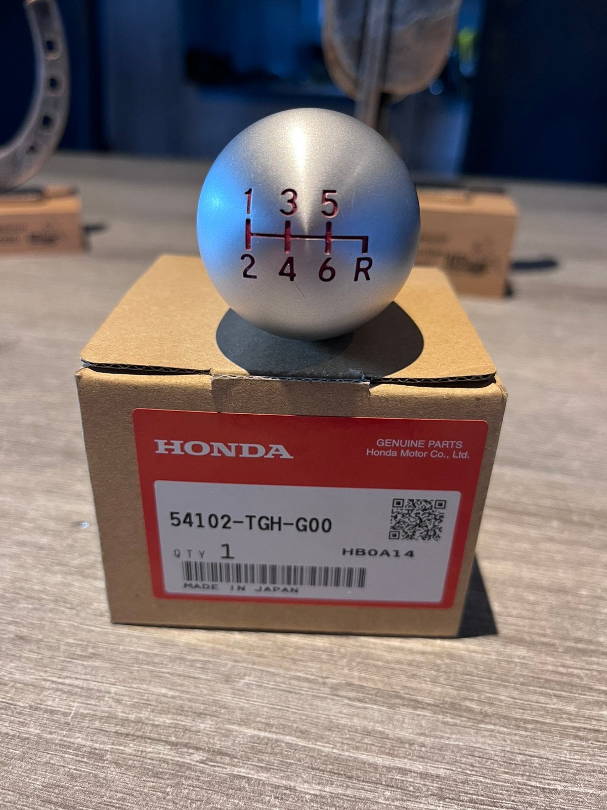 Honda TYPE R pookbol, Ophalen, Honda