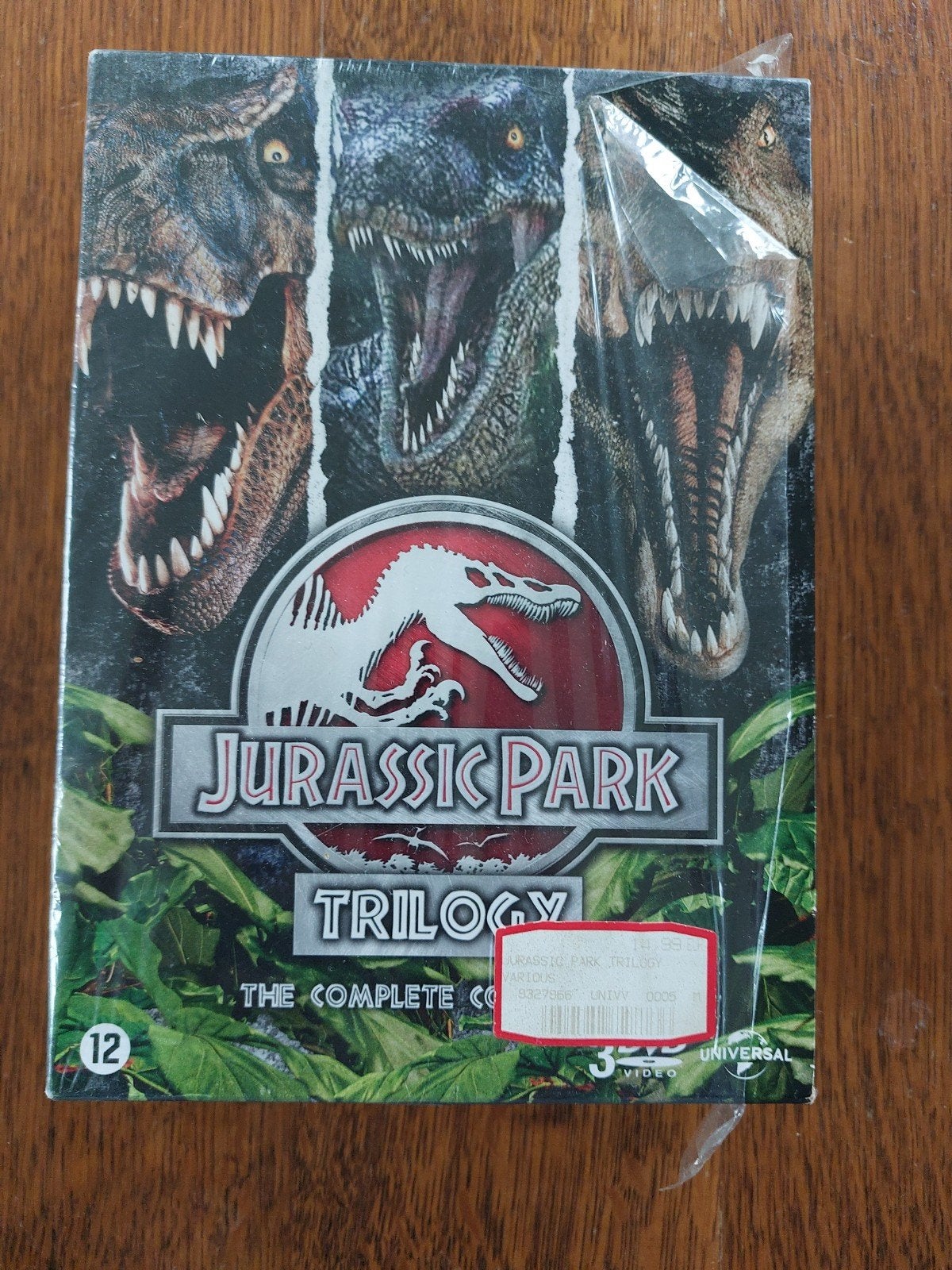 Jurassic Park Trilogie DVD Box- Krasloos, Perfecte Condit, Cd's en Dvd's, Vanaf 12 jaar, Ophalen of Verzenden, Zo goed als nieuw
