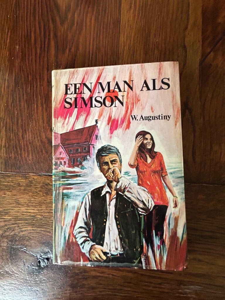 P46-boek Een man als Simson van W. Augustiny, Ophalen of Verzenden, Gelezen