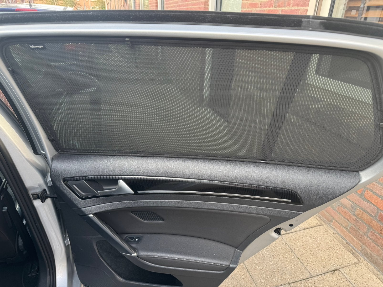 Volkswagen golf 7 7.5 zonnenschermen voor achter orgineel, Ophalen of Verzenden, Nieuw, Volkswagen