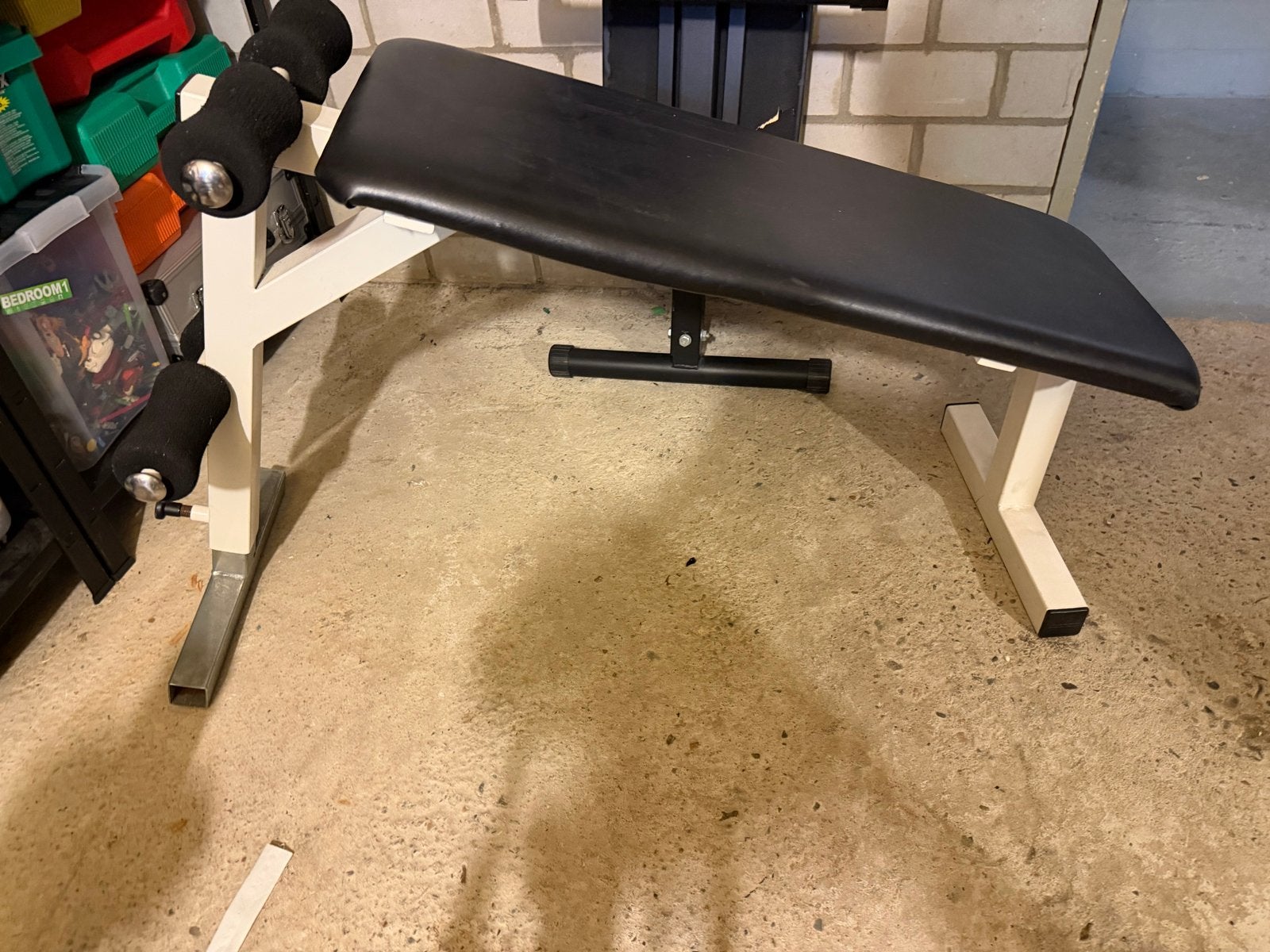 Buikspierbank - Niet meer verstelbaar, Sport en Fitness, Ophalen, Gebruikt, Overige typen, Buik