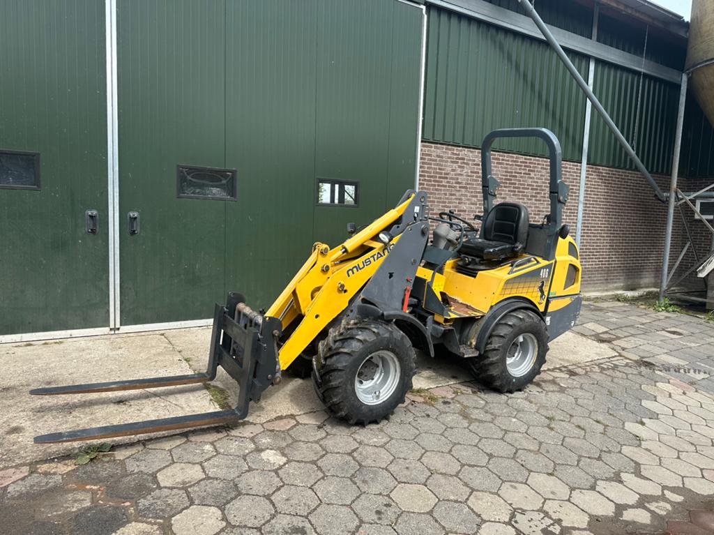 Mustang AL 406 mini shovel wiellader, Ophalen, Wiellader of Shovel