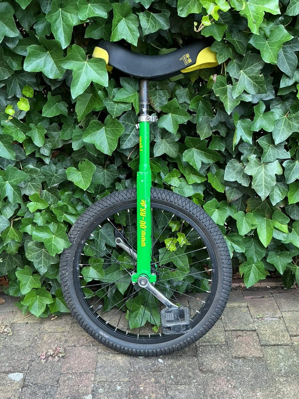 QU-AX eenwieler te koop aangeboden, Ophalen