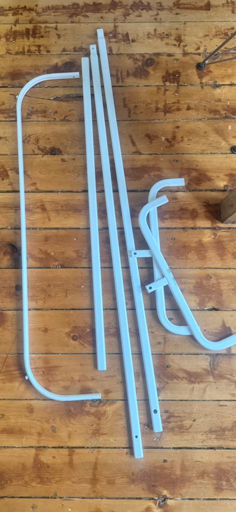 Kleding rek ikea 1x gebruikt, Ophalen, Zo goed als nieuw