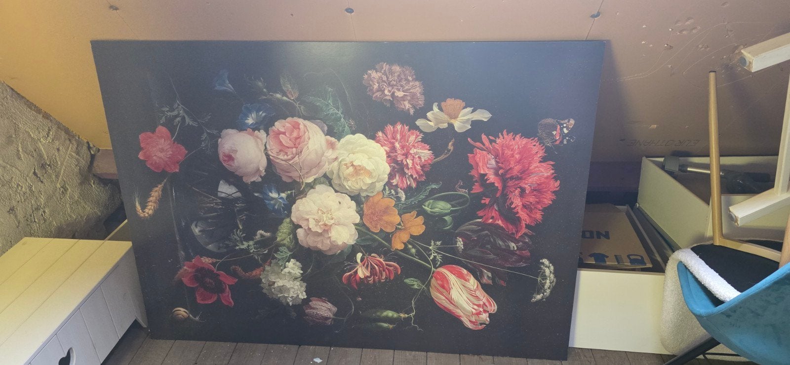 groot schilderij te koop, Antiek en Kunst, Ophalen