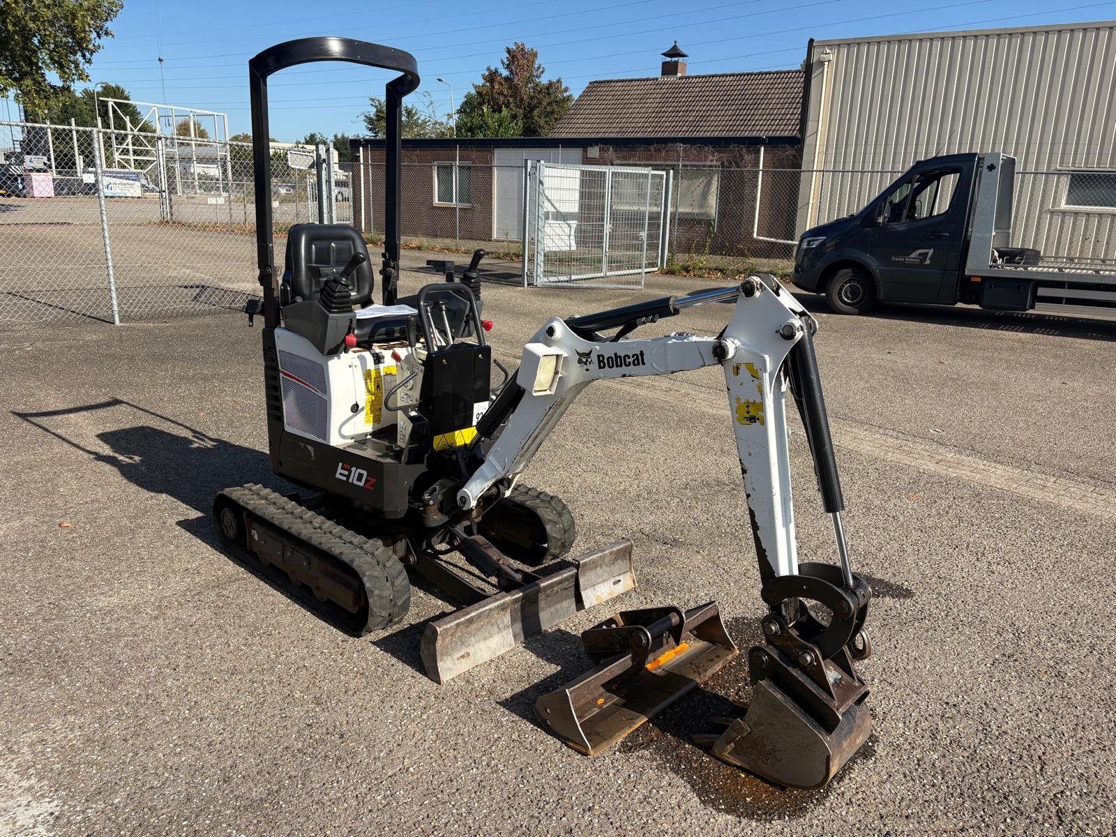 Bobcat E10Z Minigraver TOP MACHINE!!!, Ophalen, Graafmachine