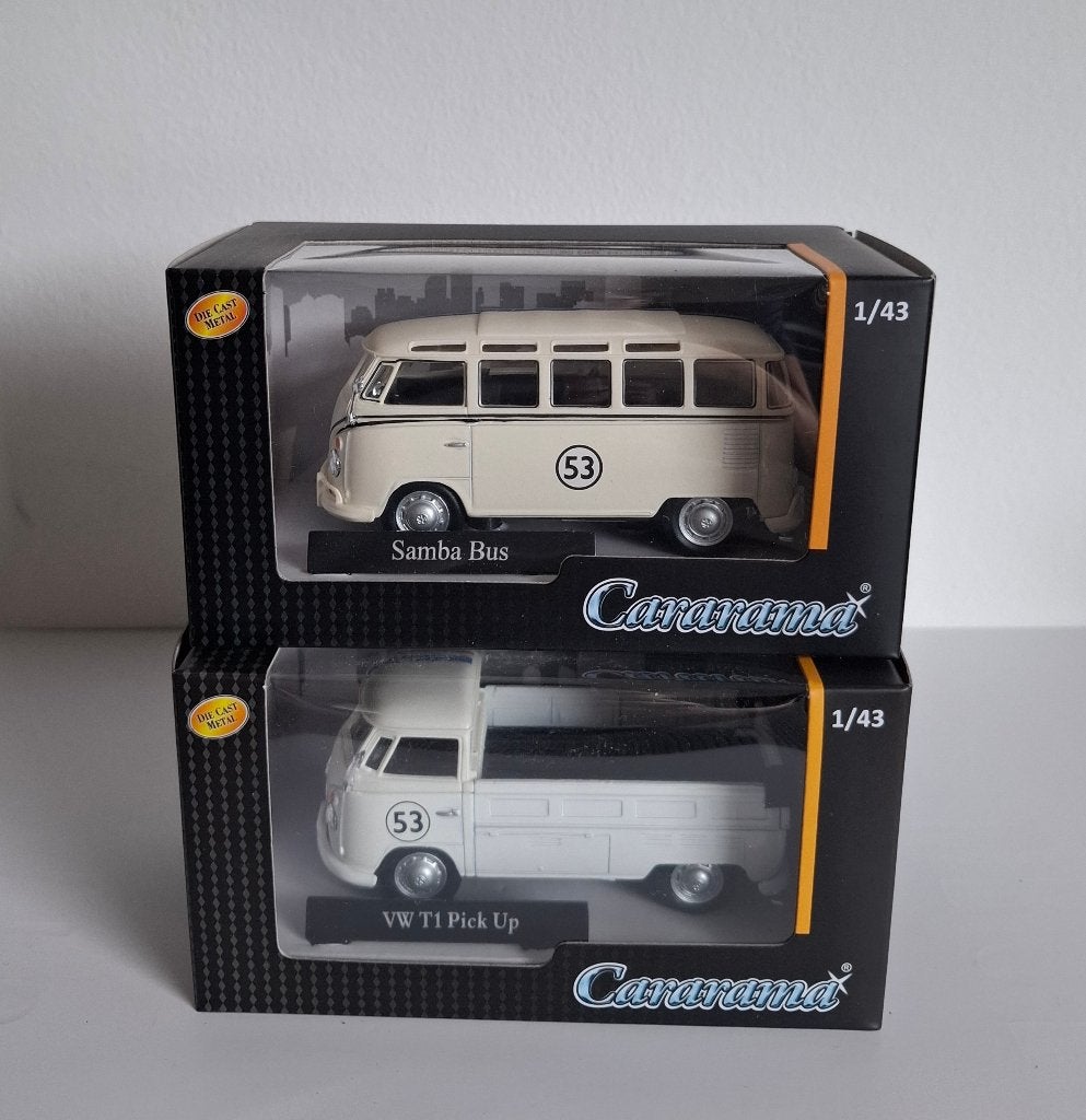 Volkswagen T1 busjes - Setje -, Hobby en Vrije tijd, Ophalen of Verzenden, Nieuw, Auto, Overige merken