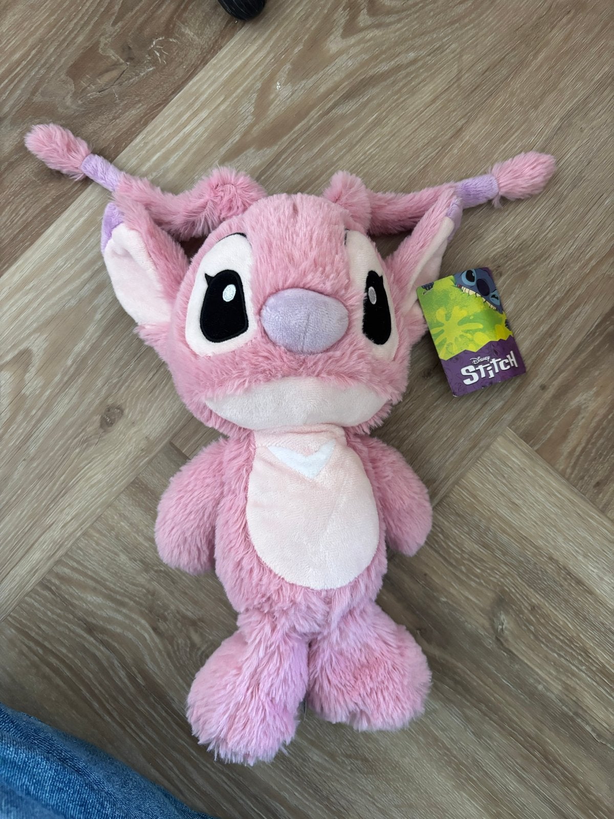 Disney Stitch Angel Knuffel Roze - nieuw, Disney, Overige typen, Ophalen of Verzenden, Middelgroot (20 tot 80 cm)