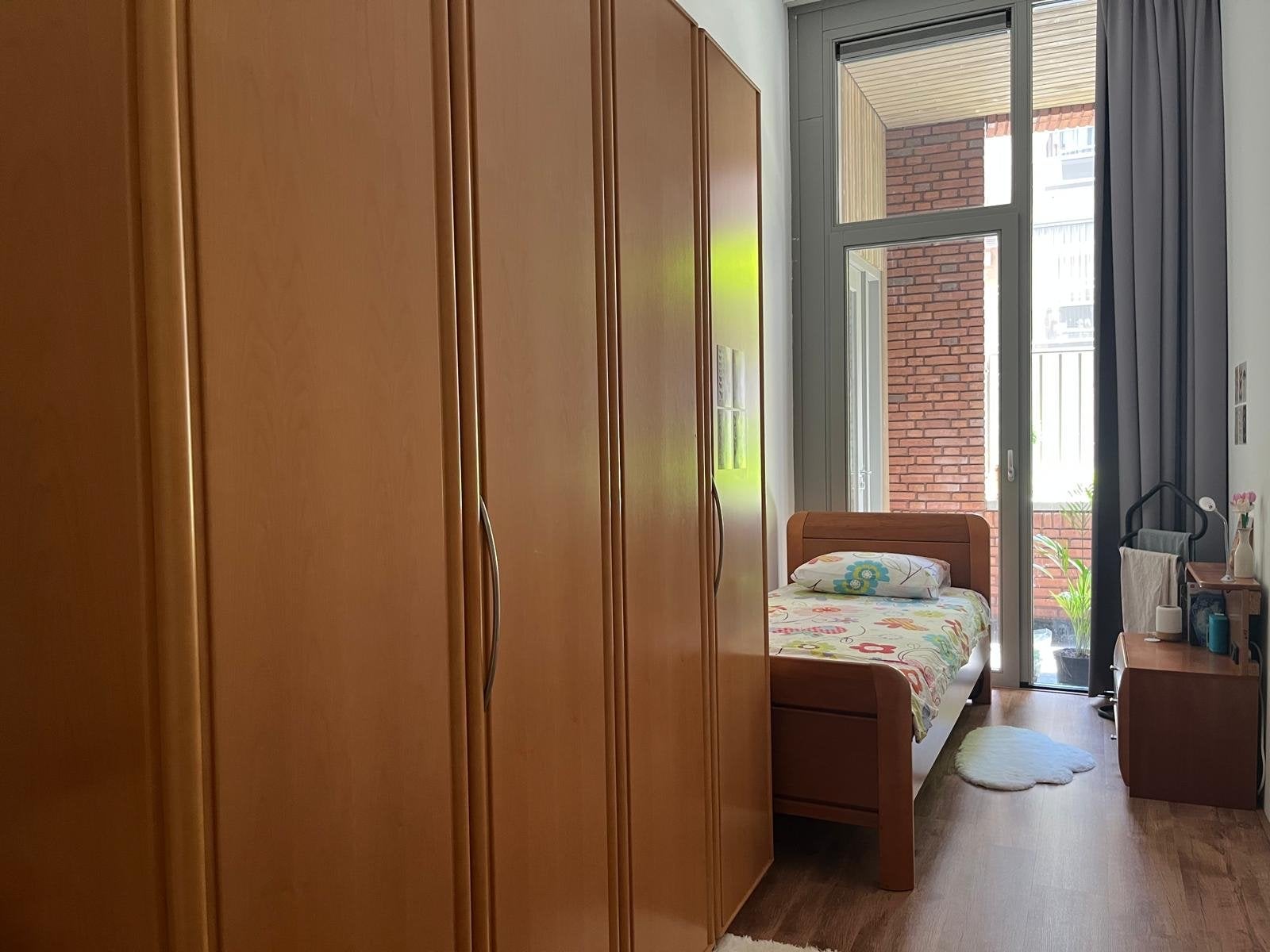 Moet snel weg: Slaapkamer Set: Bed, Kast, Nachtkastjes, Ophalen, Gebruikt, Eenpersoons