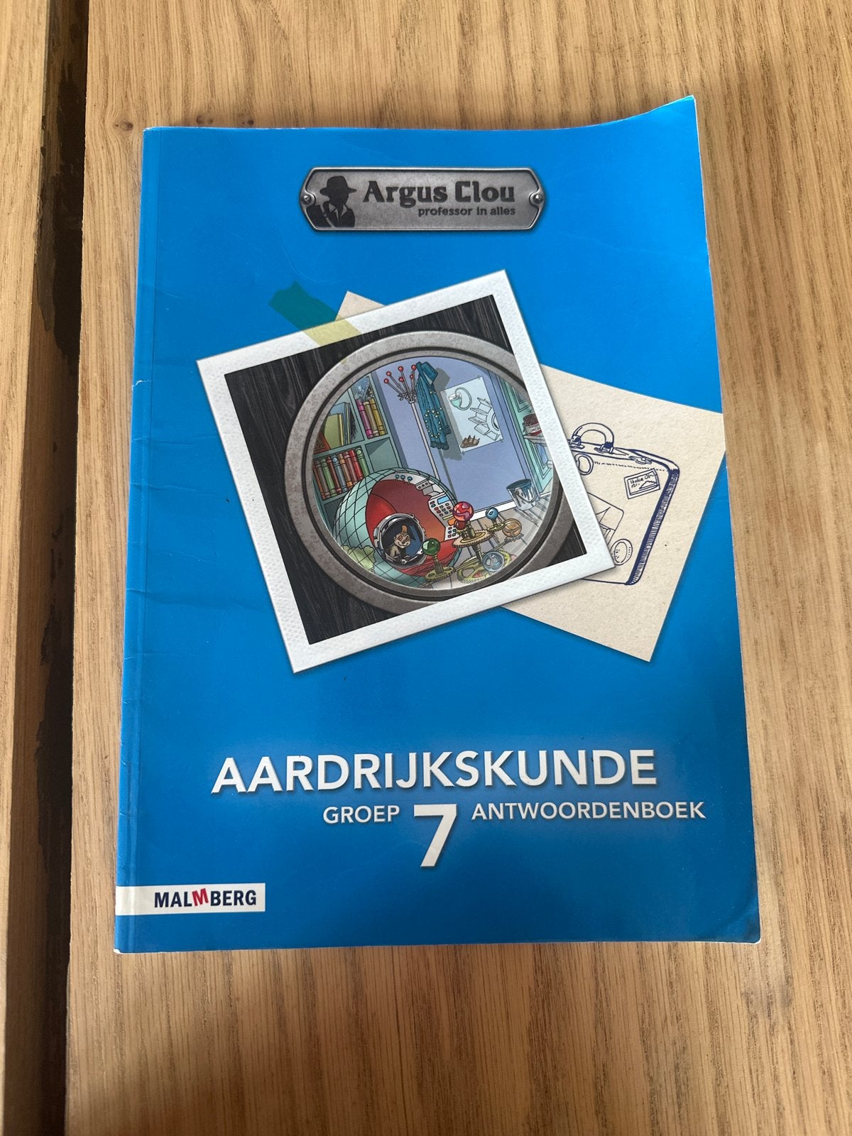 Argus Clou Aardrijkskunde Groep 7 Antwoordenboek Malmberg, Ophalen of Verzenden, Zo goed als nieuw, Overige niveaus, Aardrijkskunde