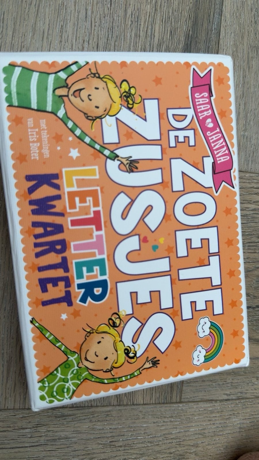 De Zoete Zusjes Letterkwartet - Saar & Janna, Ophalen, Zo goed als nieuw, Non-fictie