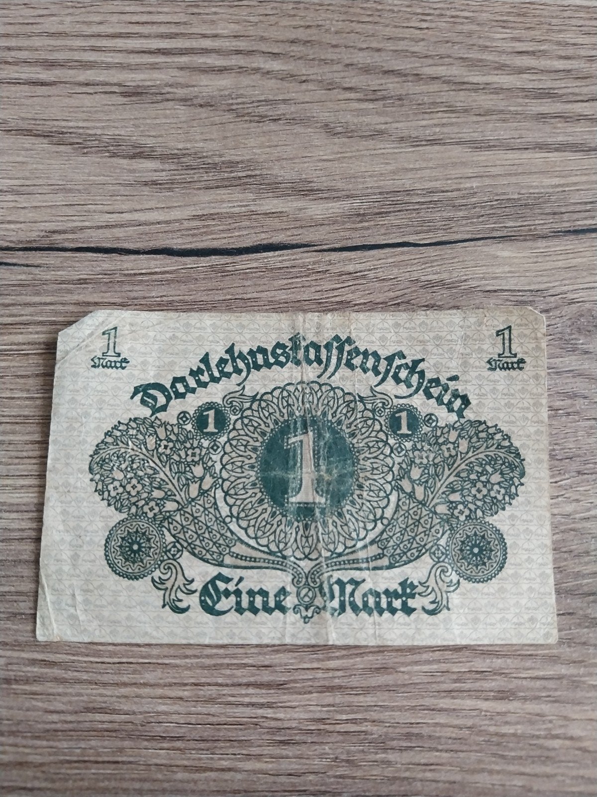 Historisch Duits 1 Mark Darlehnskassenschein (1917), Ophalen of Verzenden, Los biljet