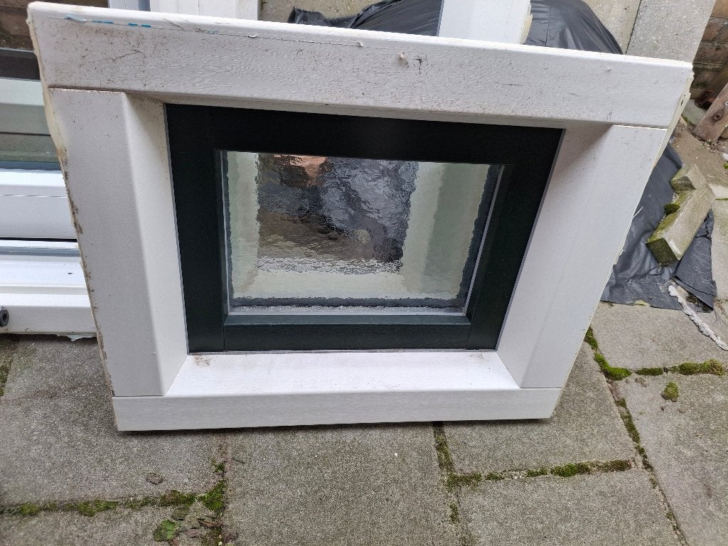 Kozijnen, Doe-het-zelf en Verbouw, Ophalen, Kunststof, Gebruikt, Raamkozijn