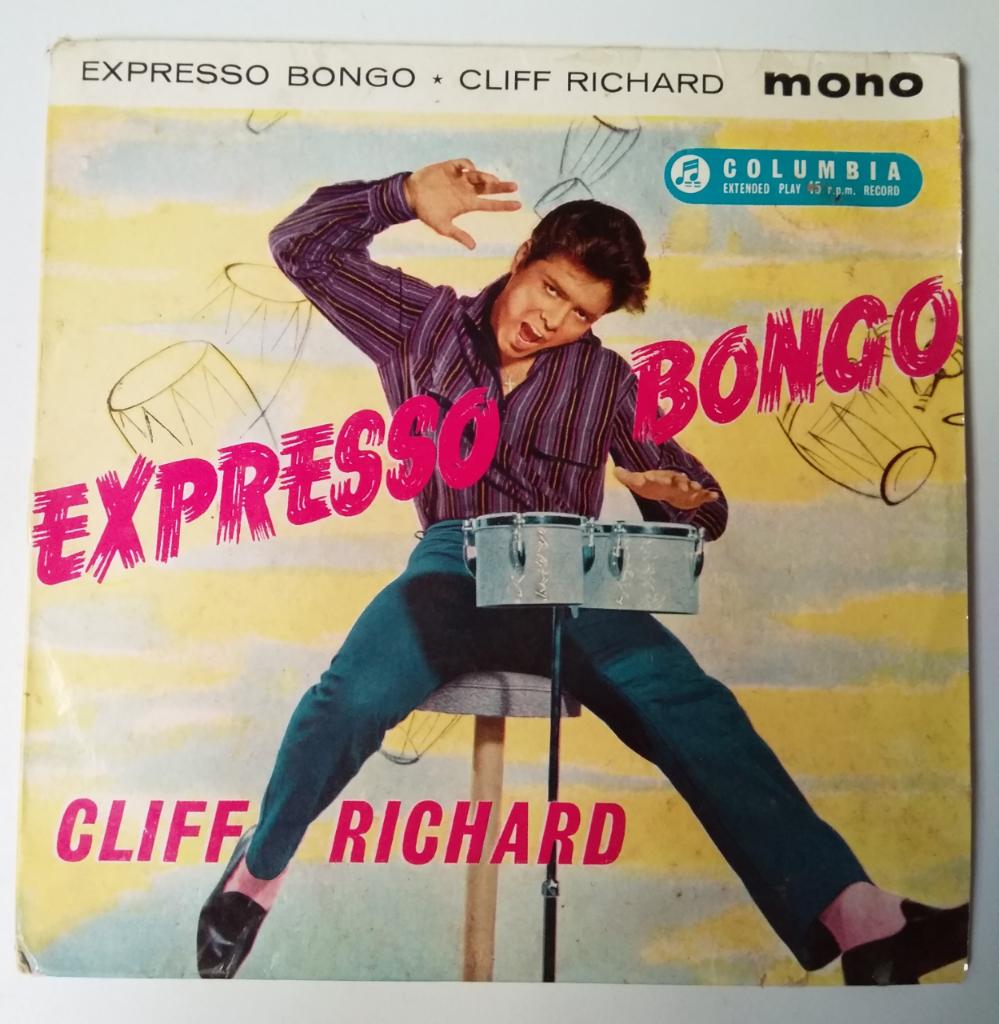 Cliff Richard &the Shadows. Expresso Bongo . EP. vinyl 1960, EP, Ophalen of Verzenden, Gebruikt, Pop