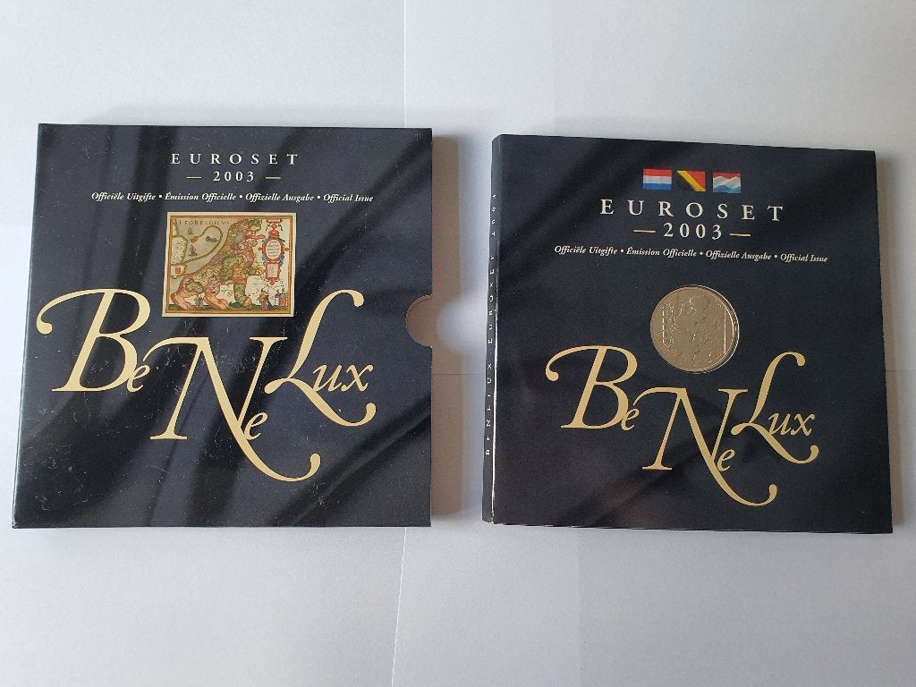 Euro muntenset BeNeLux 2003, Postzegels en Munten, Ophalen of Verzenden, Overige landen, Overige waardes, Setje