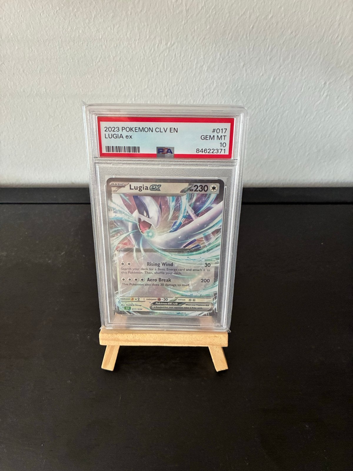 PSA 10 Lugia ex (2023 CLV EN) Pokémon kaart, Ophalen of Verzenden, Nieuw, Losse kaart