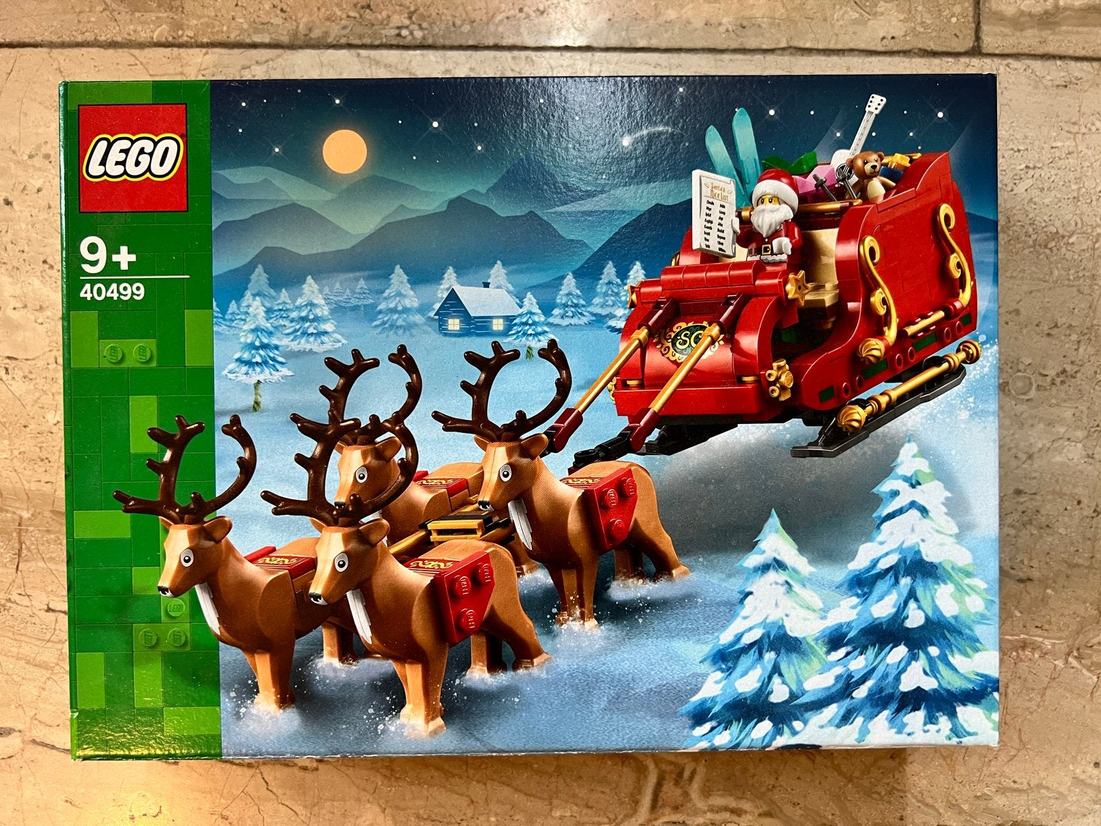 LEGO 40499 Santa's Slee: Kerstman met rendieren, Ophalen of Verzenden, Nieuw