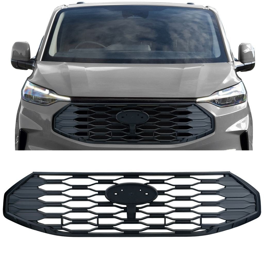 Griil Mat Zwart Voor Ford Transit Tourneo Custom va 2023