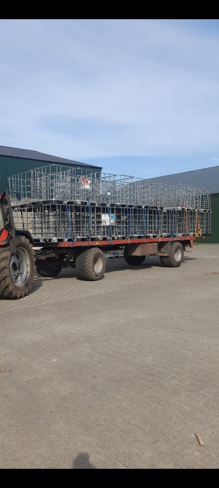 ibc kratten, Minder dan 3 m³, Ophalen