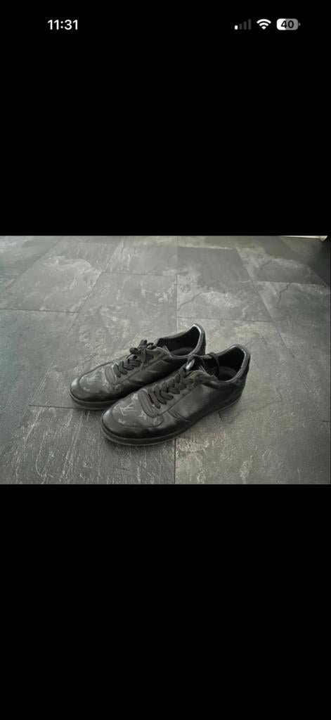 Louis Vuitton Sneakers Zwart Rivoli Origineel, Zwart, Ophalen of Verzenden, Sneakers of Gympen, Gedragen