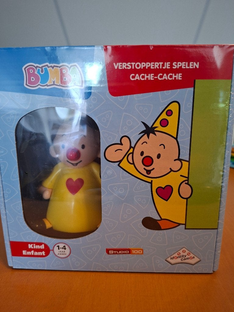 bumba verstopspelletje, Ophalen, Nieuw