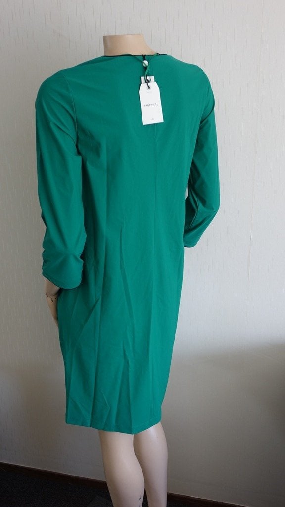nieuwe groene SANDWICH travel jurk, Verzenden, Nieuw, Cocktailjurk, Maat 36 (S)