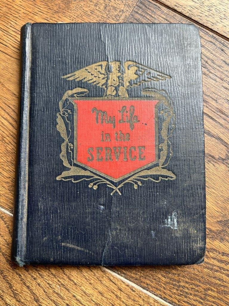 WO2 Amerikaans My Life in the Service dagboek boekkje, Verzamelen, Militaria | Tweede Wereldoorlog, Amerika, Verzenden, Boek of Tijdschrift