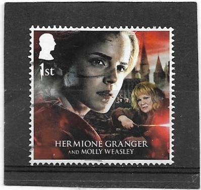 Engeland 2023 Harry Potter  Hermione Granger & Molly Weasley, Verzenden, Gestempeld