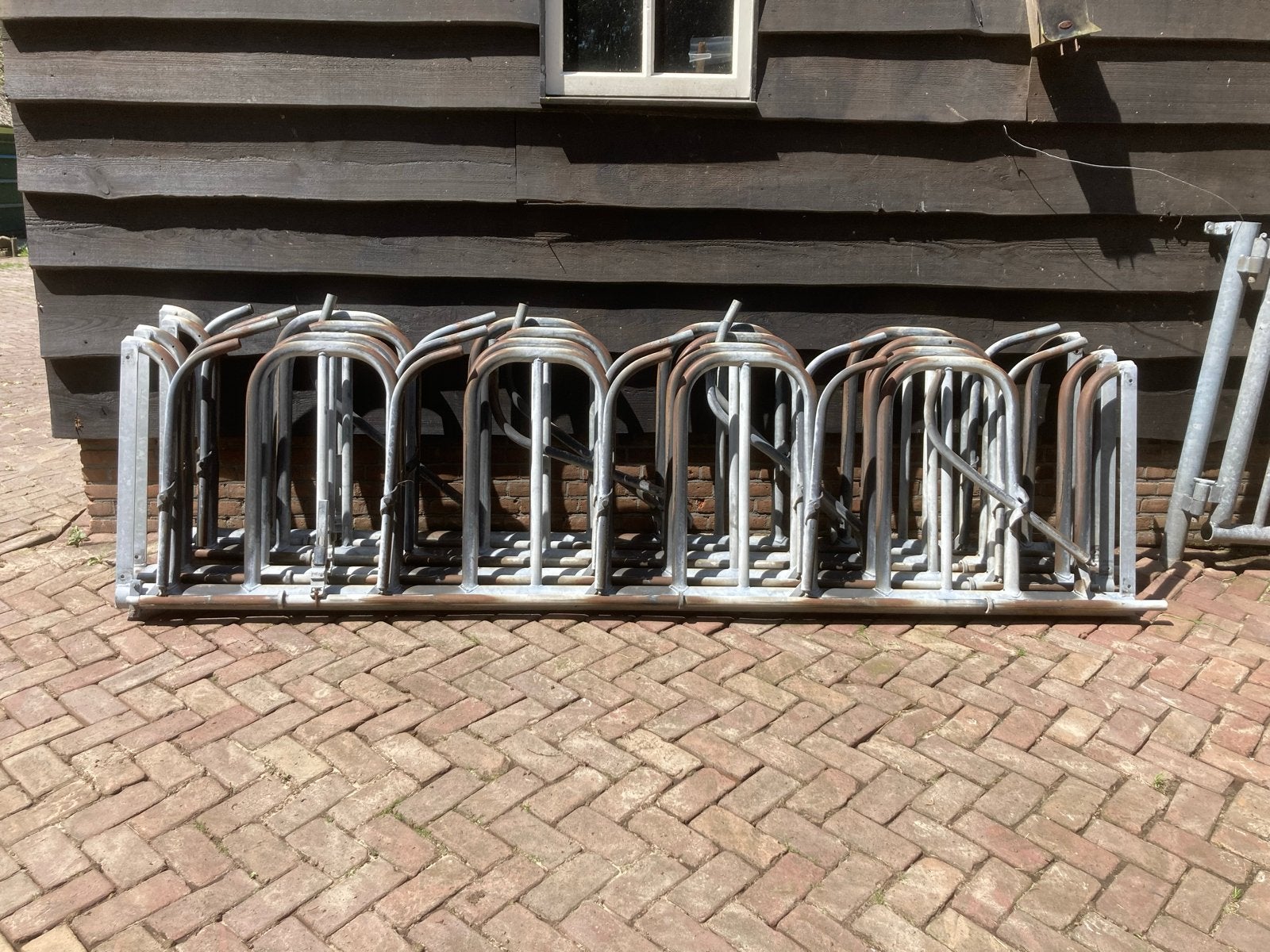 Zweeds voerhekken - 4 stuks (82x317 cm), Dieren en Toebehoren, Schapen, Geiten en Varkens, Schaap, Meerdere dieren
