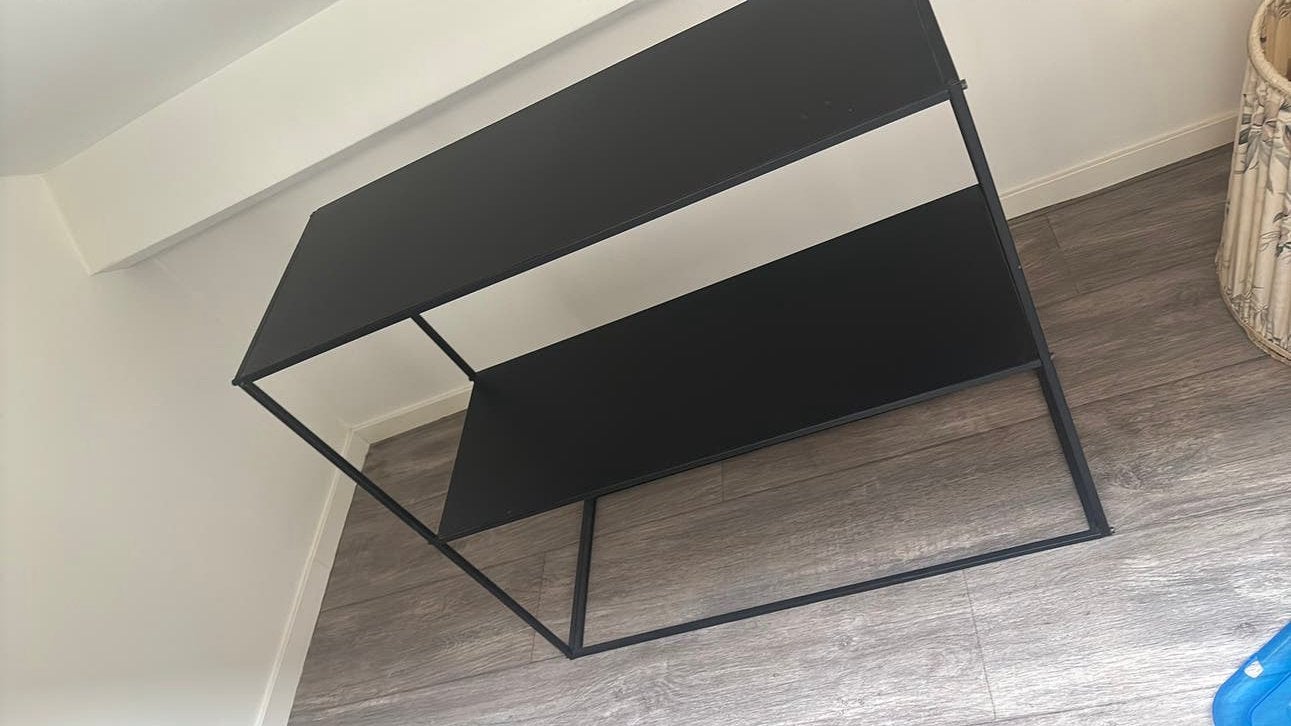Kastje staal, Huis en Inrichting, Ophalen, 50 tot 100 cm, Zo goed als nieuw, 25 tot 50 cm