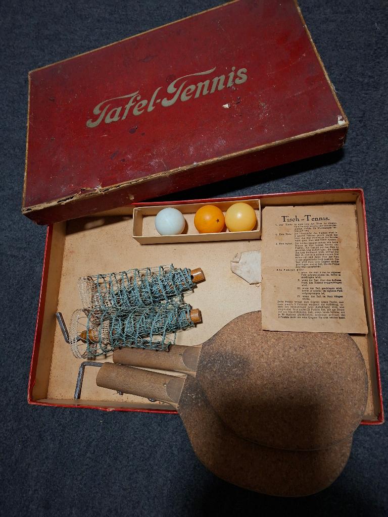 tafeltennis, Sport en Fitness, Tafeltennis, Ophalen of Verzenden, Gebruikt, Net, Batje(s) of Balletje(s)