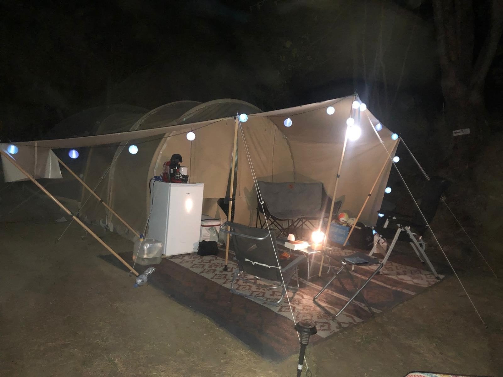 Karsten oppomptent 300cm x 300cm, Ophalen, Zo goed als nieuw, Tot en met 4