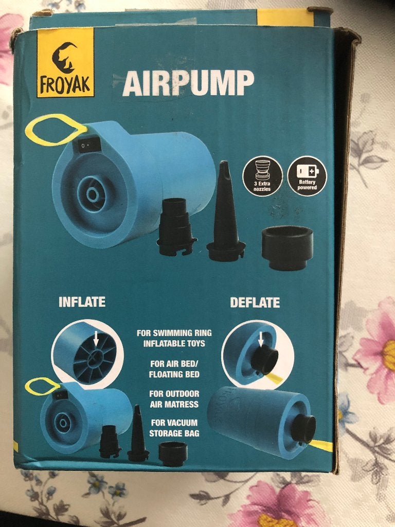 Air pump, Ophalen of Verzenden, Gebruikt, Elektrisch
