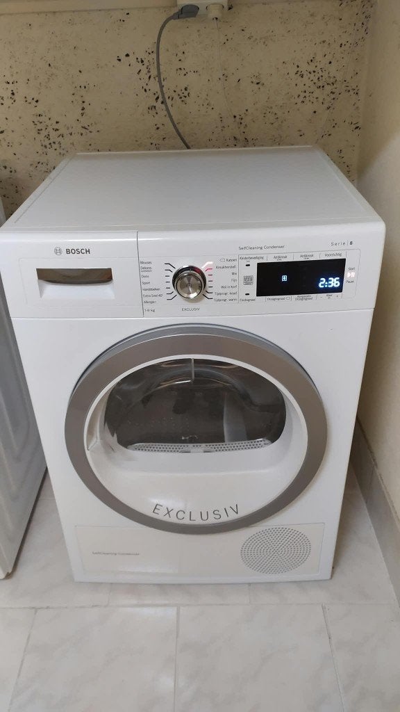 Bosch WTW87590NL/02, Ophalen