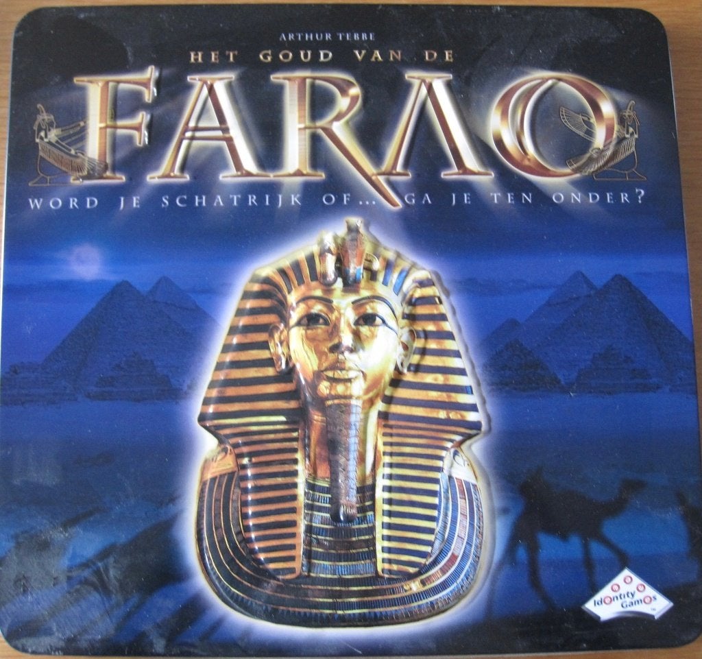 spel Het Goud van de Farao - 2007, Een of twee spelers, Ophalen of Verzenden, Zo goed als nieuw, Identity Games