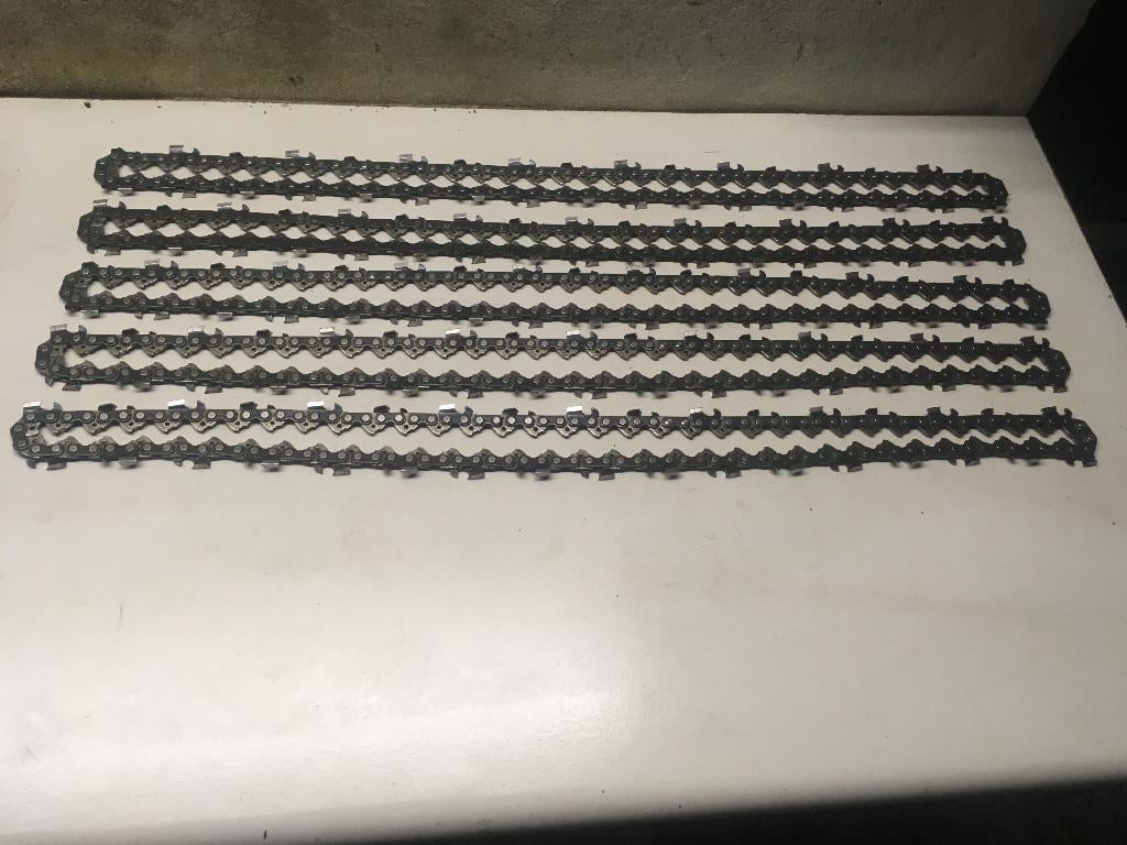 5x zaagketting voor kettingzaag 18 inch dolmar husqvarna etc, Ophalen of Verzenden, Zo goed als nieuw
