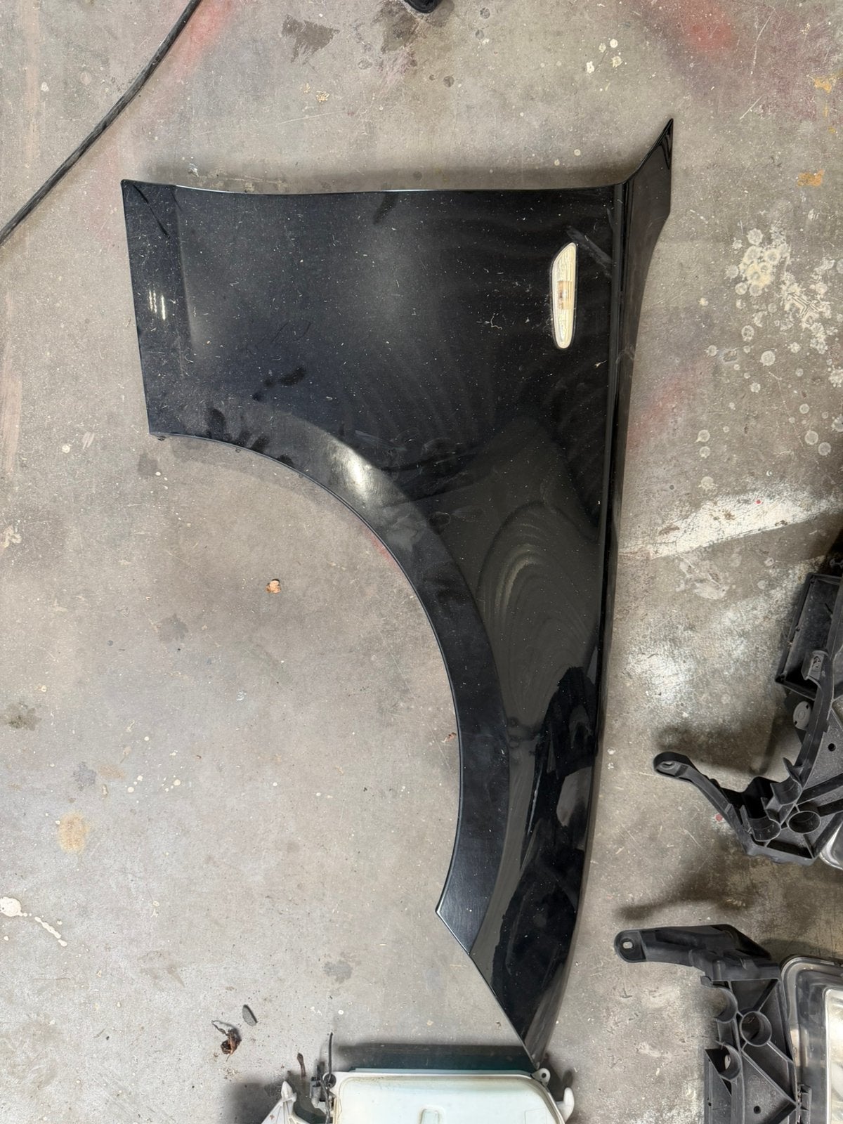 Zijscherm spatbord R BMW 1 serie e87 e82 e83 116 118 120 130, Ophalen, Voor, BMW, Spatbord