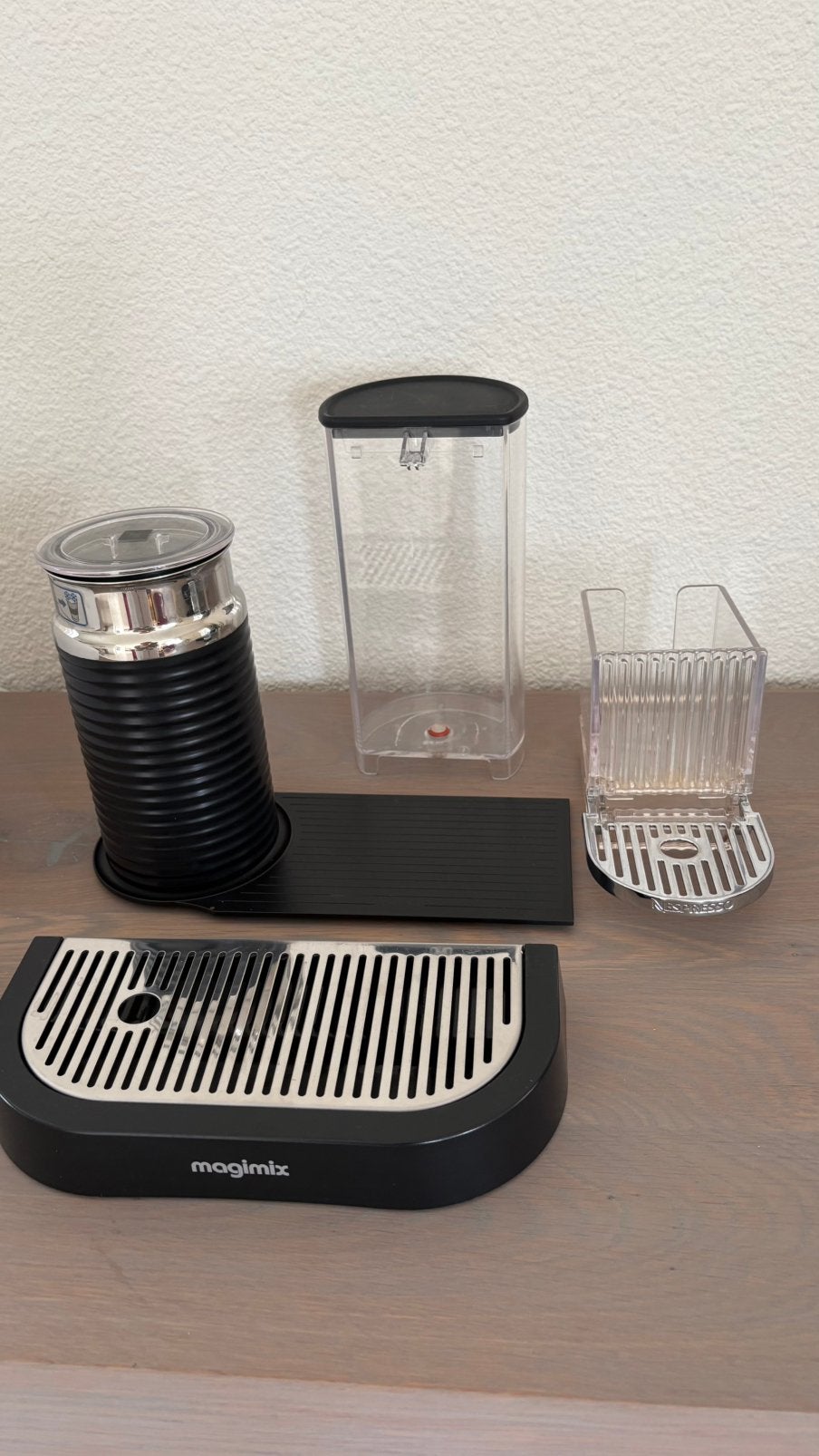 Nespresso MEGAMiIX accessoires 2 verschillende sets, Ophalen, Gebruikt