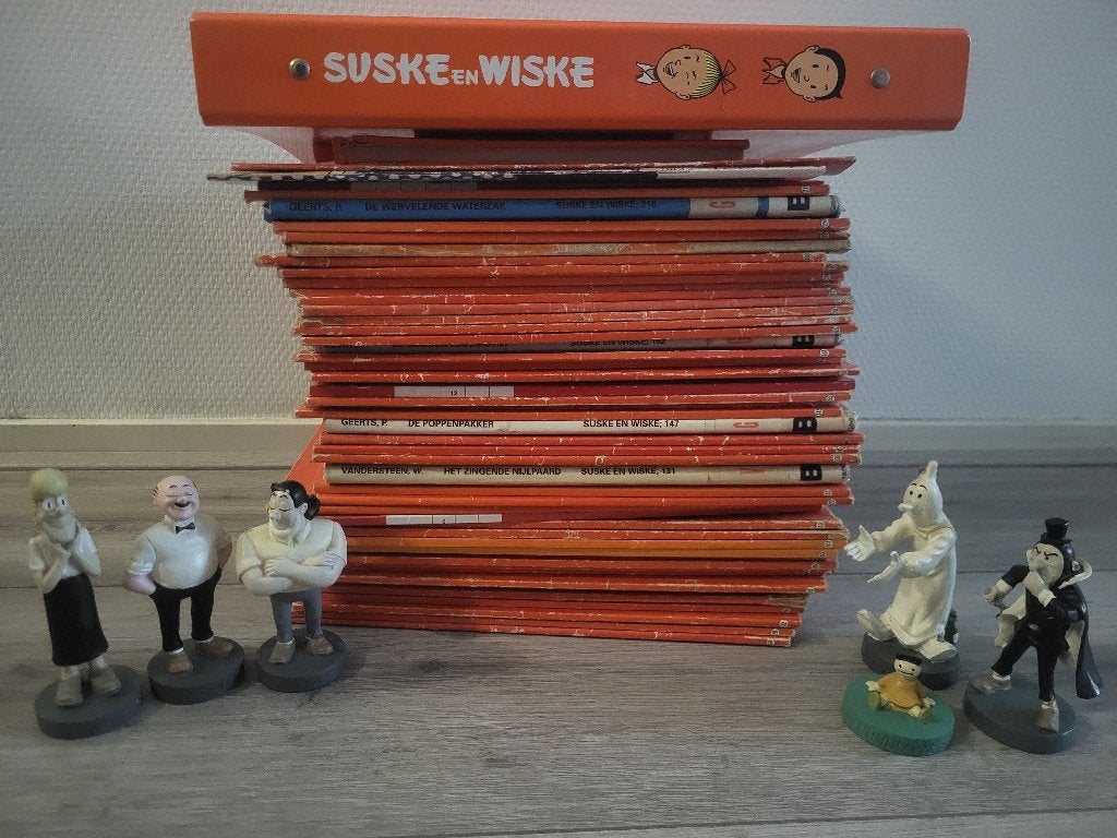 Verzameling stripalbums Suske & Wiske, Gelezen, Ophalen of Verzenden, Meerdere stripboeken, Willy Vandersteen / Paul Geerts