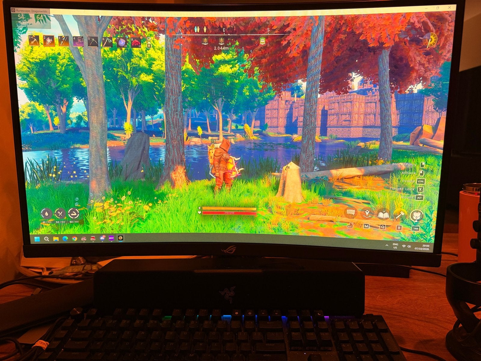 ASUS ROG Strix XG27VQ nette staat, IPS, Curved, Zo goed als nieuw, 1 tot 2 ms
