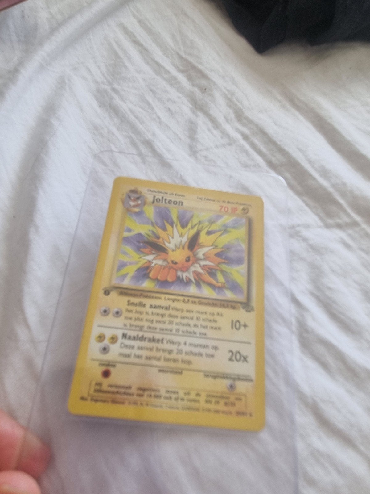 jolteon 1st edition, Verzenden, Zo goed als nieuw