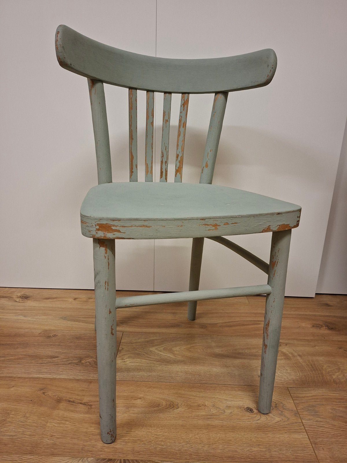 Vintage houten stoel, Huis en Inrichting, Ophalen, Gebruikt, Vintage, Eén