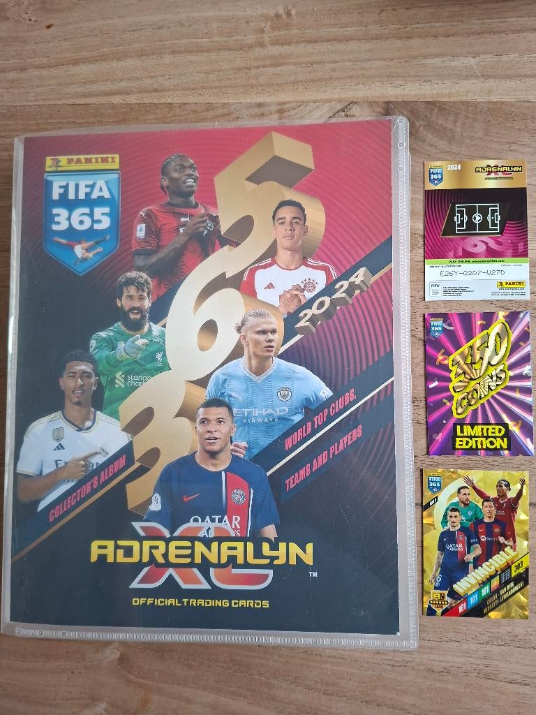 Kaarten Panini FIFA365 2024, Verzamelen, Sportartikelen en Voetbal, Ophalen of Verzenden, Zo goed als nieuw, Buitenlandse clubs