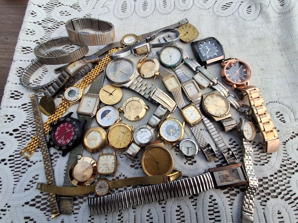 Lot oude horloges, Verzenden