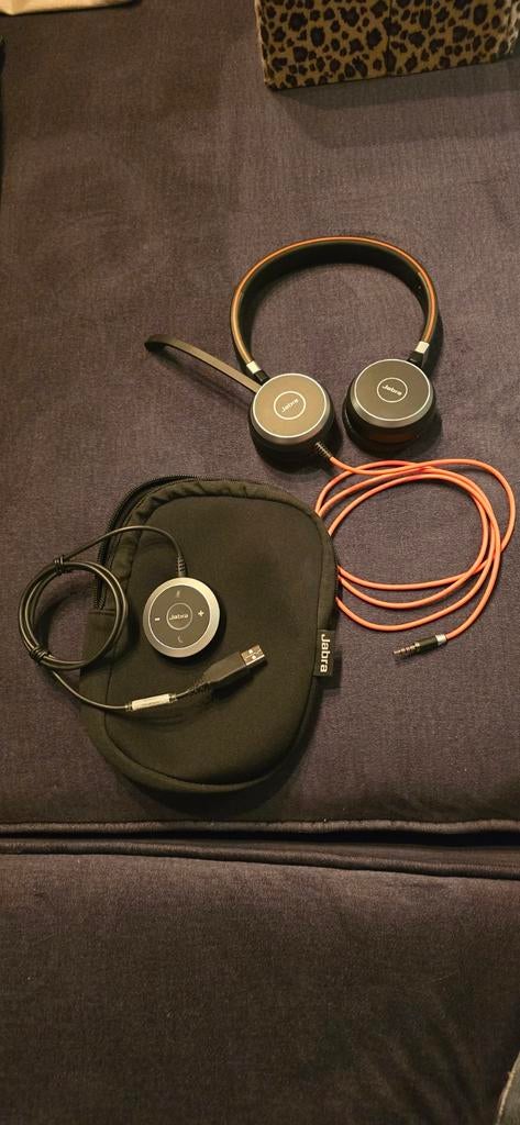 Jabra Headset met Jack en USB - Zo goed als nieuw, Ophalen of Verzenden, Zo goed als nieuw, Overige merken
