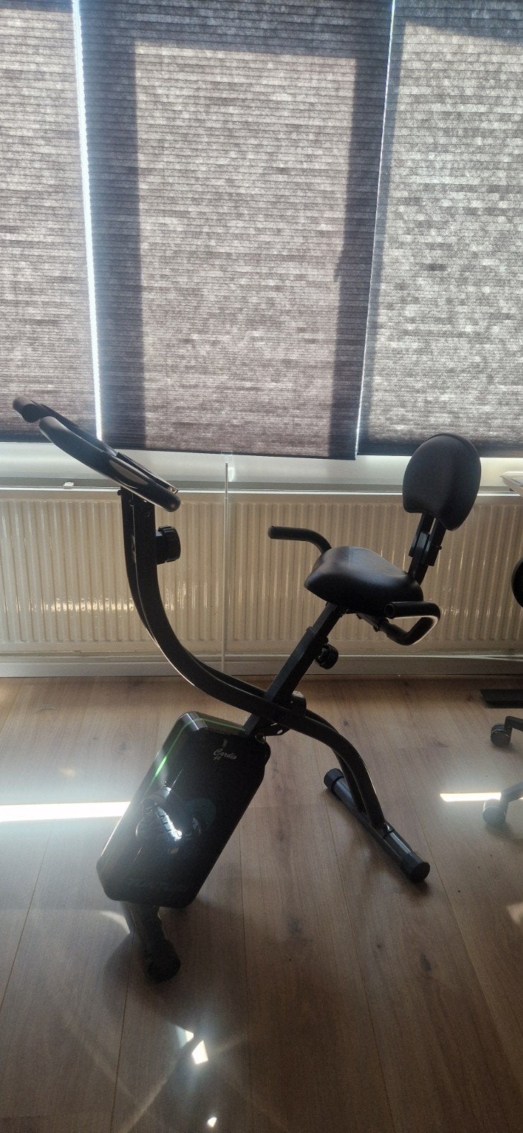 Tunturi Cardio Fit B25 X Bike Hometrainer met rugleuning, Ophalen, Gebruikt, Metaal, Benen