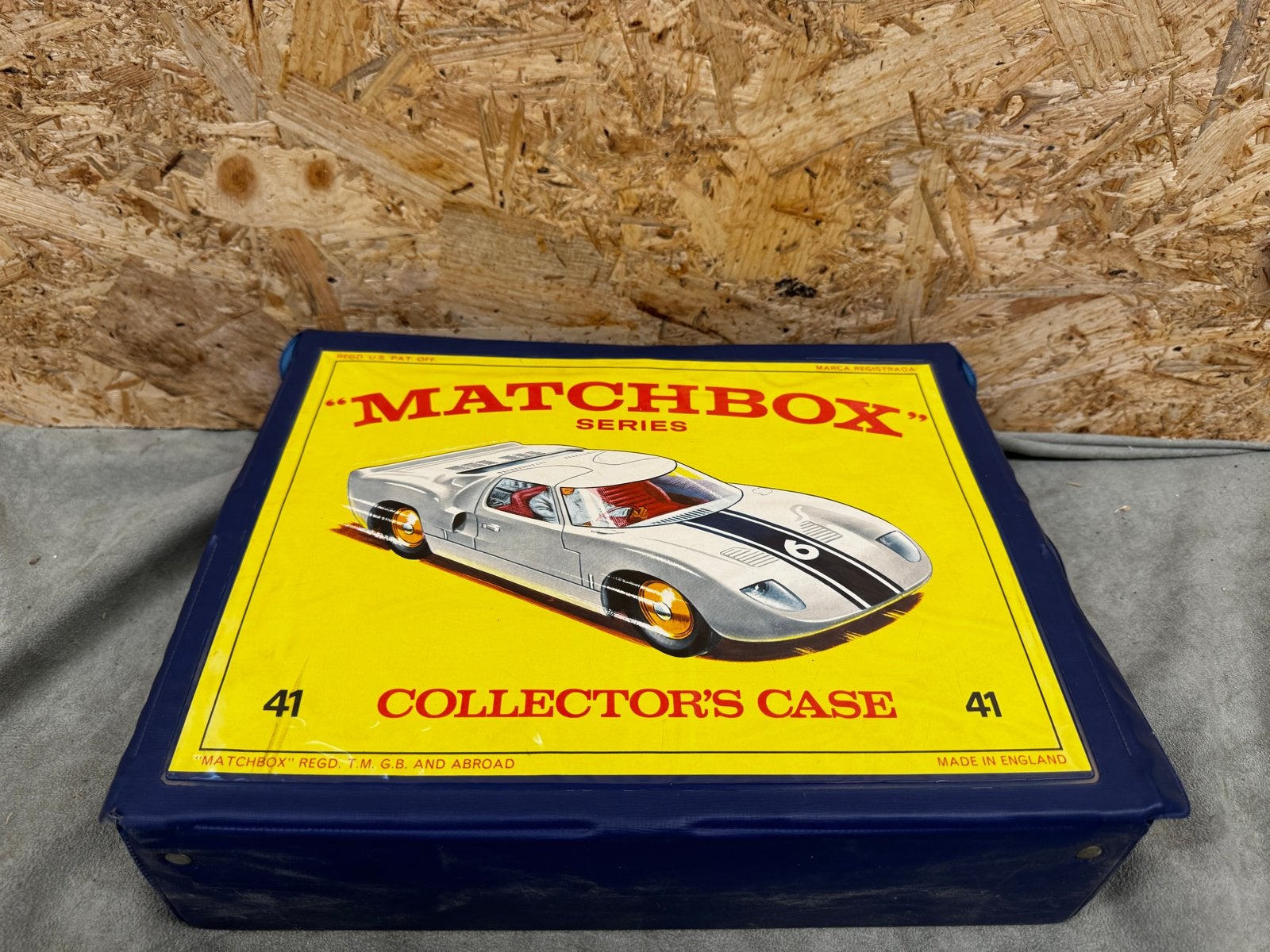 Vintage Matchbox Collector's Case No. 41 met 48 auto’s- ReK4, Gebruikt, Ophalen of Verzenden, X, X