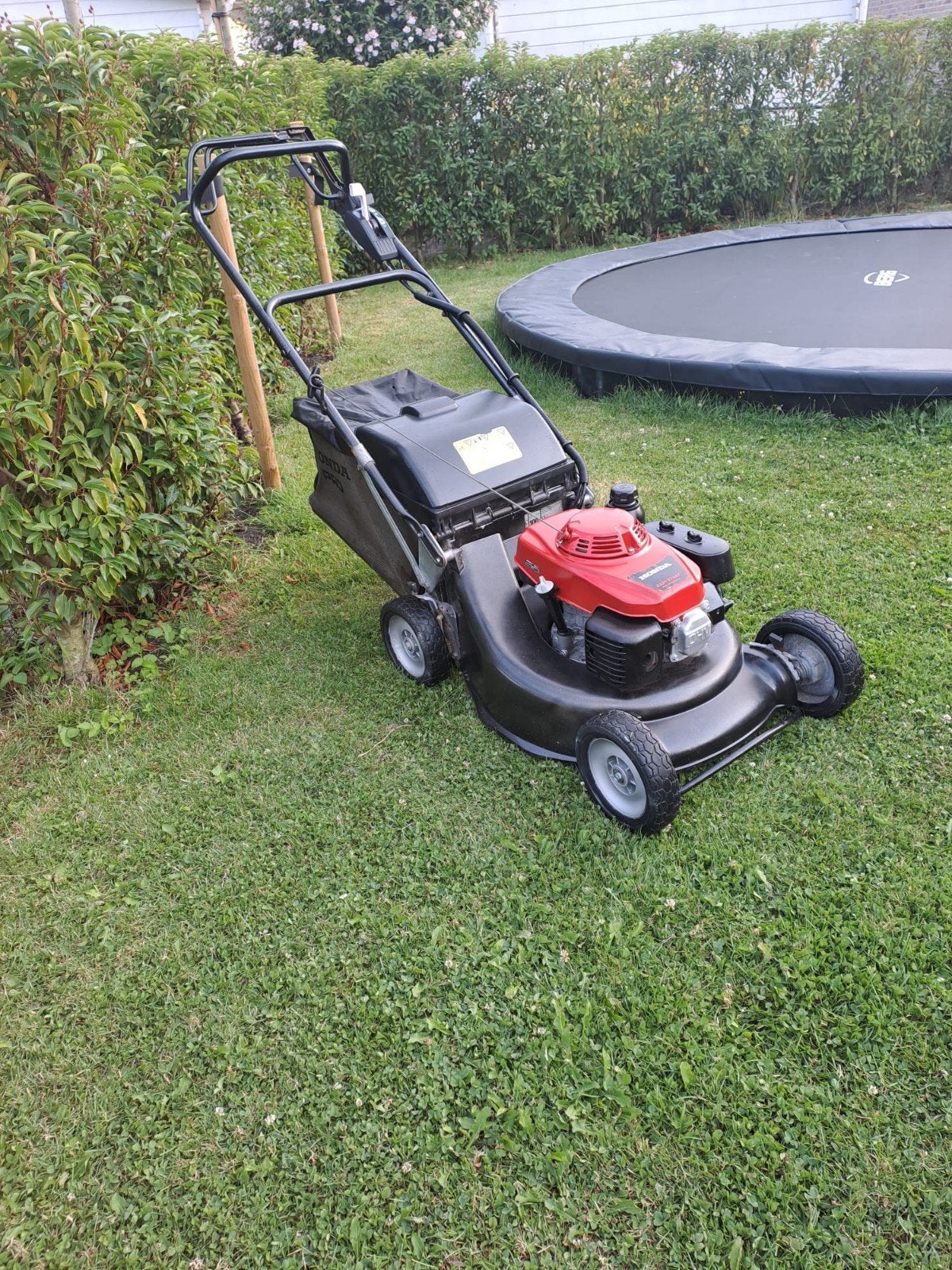 Honda HRH grasmaaier - type 536 in zeer goede staat, Tuin en Terras, Grasmaaiers, Ophalen