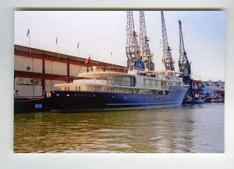 scheepvaart-foto-intuition II/spica-yacht-ex loodsboot, Verzamelen, Scheepvaart, Ophalen of Verzenden, Zo goed als nieuw, Motorboot