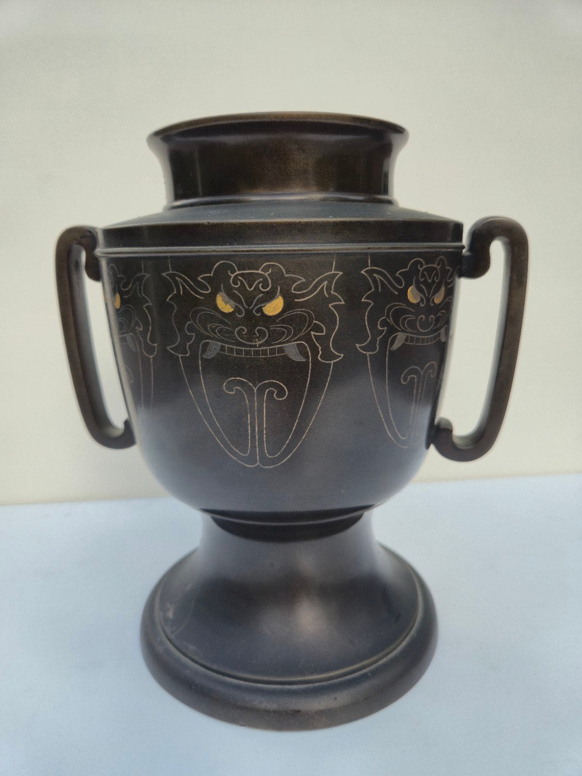 Aziatische bronzen vaas, Antiek en Kunst, Ophalen